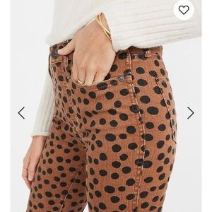 POLKA DOT SKINNY  JEAN  (NO OFFERS)